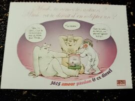 Carte Postale Colorée Publicitaire "Fluide Glacial"Années 2010.