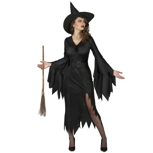 Déguisement Sorcière Noire Sexy Femme - Taille: Xl