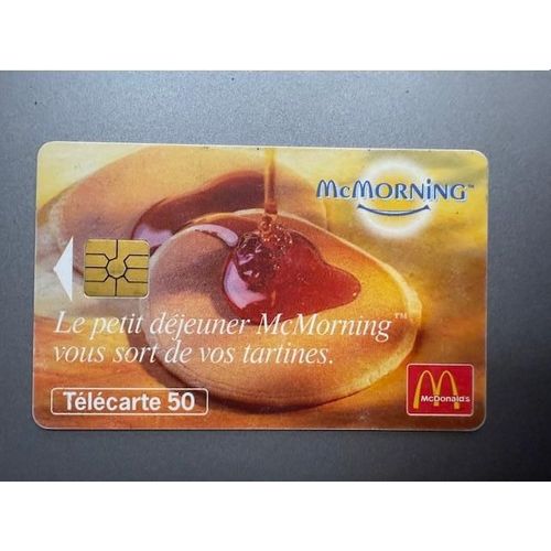 Télécarte : Mcmorning - 50 Unités