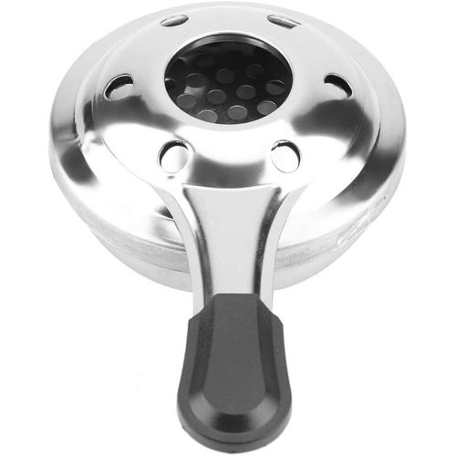 Brûleur À Fondue Portable Efficace En Acier Inoxydable Avec Poignée Anti-Brûlure Pour Buffets Et Événements De Restauration, Mini Brûleur À Alcool,