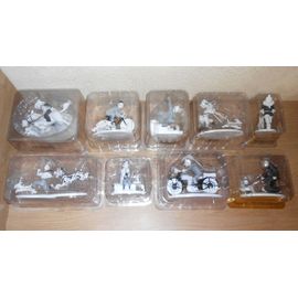 Intégrale 9 Figurines Tintin Moulinsart Noir Et Blanc Hors Série Avec Livrets Et Certificats