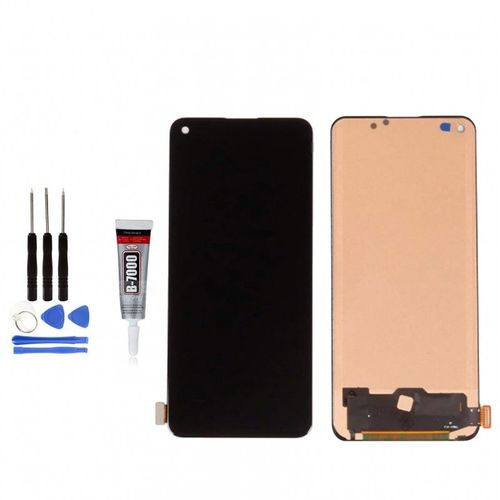 Ecran Remplacement Pour Oppo A74 4g Chp2219 Noir Bleu + Outils + Colle
