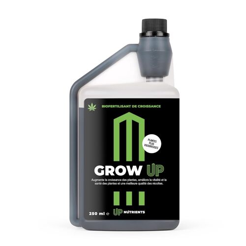 Kalanka-Biofertilisant Grow Up Croissance Des Plantes Et Cultures 250 Ml - Engrais Stimulant 100% Organique - Plus De Vitalité Et De Santé - Plantes Plus Vigoureuses