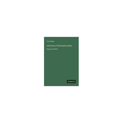 Littérature Et Philosophie Mêlées