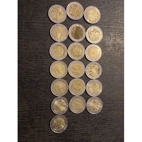 Lot Pièces De 2€ Rare