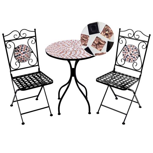 Ensemble Pour Bistro Noir Carpino