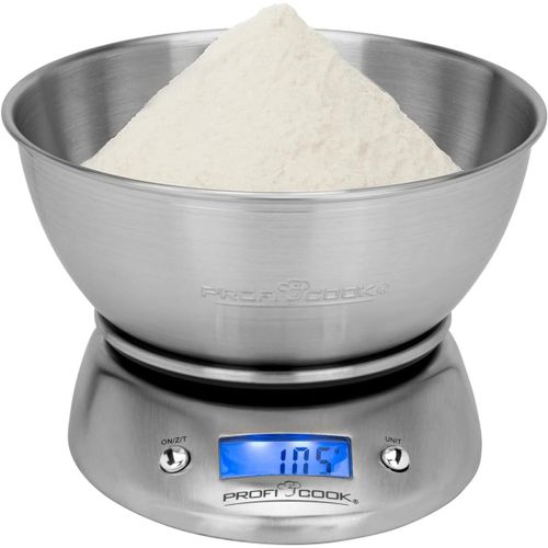 Subzonal-Profi Cook 2043215 Balance De Cuisine Pc-Kw 1040 Avec Bol Inox 21 X 10 X 21 Cm