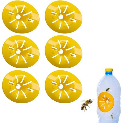KALANKA-Piege Frelon Asiatique, Micro Guepe, Piège à Frelon Asiatique, Piège De Guêpe Catcher D'abeilles Piège à Insectes en Plastique Piège À Guêpe Catcher Piège à guêpe Abeille Pièges, 6 pièce