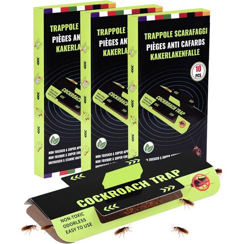 ASFASFq-30 PCS Piege Cafard et Blattes Produit Anti Cafard Puissant Professionnel