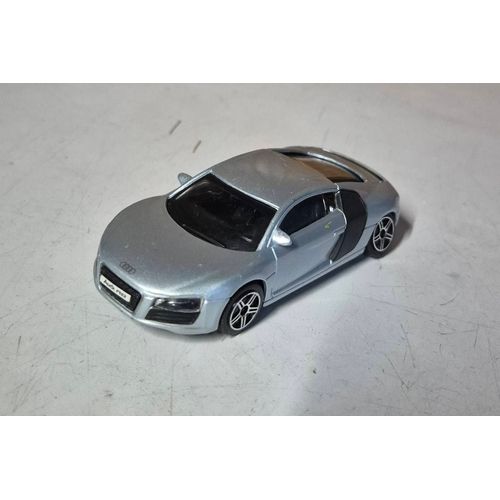 Bburago Voiture Miniature Audi R8 Grise Et Noire 1/43-Bburago