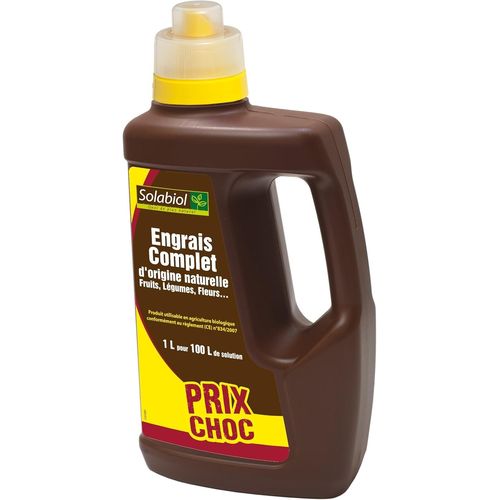 Asfasfq-Solicomp1 Engrais Complet Liquide 1l - Engrais Universel - Utilisable En Agriculture Biologique
