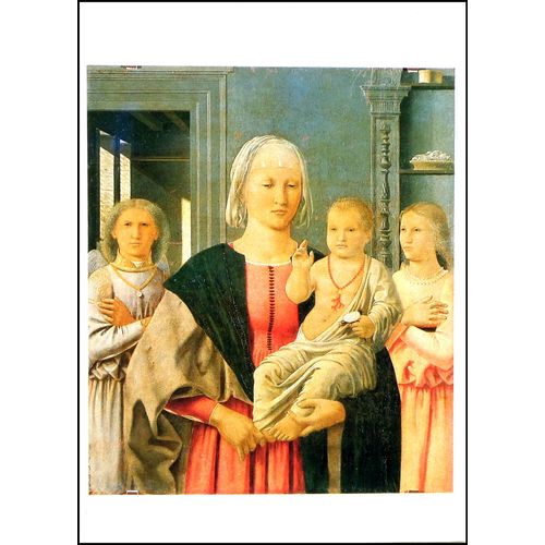 Piero Della Francesca Lot 3 Cartes Postales Tableaux Peinture