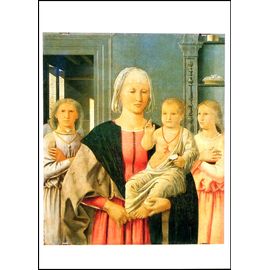 Piero Della Francesca Lot 3 Cartes Postales Tableaux Peinture