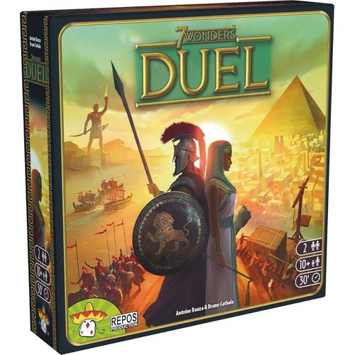 7 Wonders Duel-Jeu De Table De Stratégie Pour 2 Joueurs,10+ Ans,Edition En Italien.[Y141]