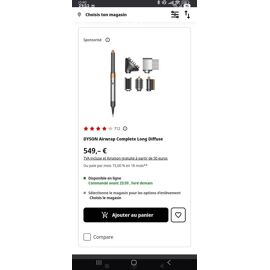 Dyson Airwrap Long Garanti Fin 2026 