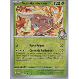 Carte Pokémon - Scarabrute De Luth - 001/182 - Reverse - Ev10 Rivalités Destinées