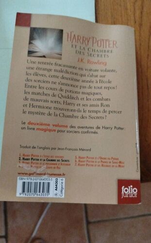 Harry Potter Et La Chambre Des Secrets