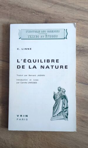 L'Équilibre De La Nature Traduit Par Bernard Jasmin