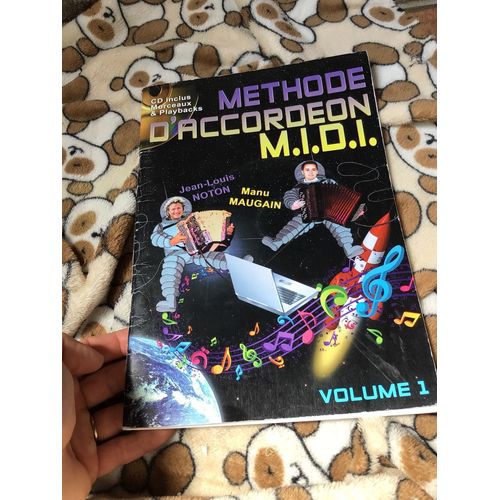 Méthode D’Accordéon M.I.D.I. Jean Louis Noton. Manu Maugain. Avec Cd. Volume 1
