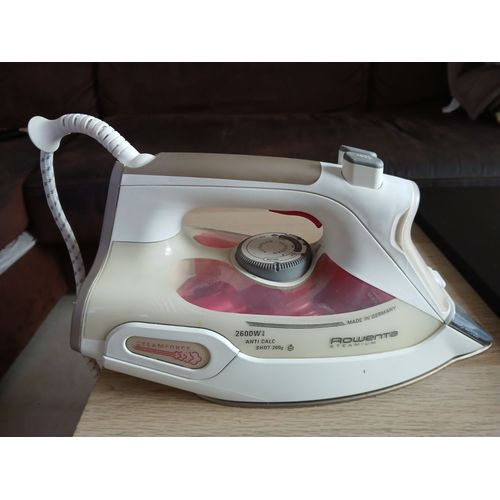 Rowenta Steamium Control DW 9020 - Fer à vapeur avec fermeture automatique - semelle : Microsteam 400 Platinium - 2600 Watt - Encre de Chine