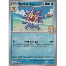 Carte Pokémon - Staross D'ondine - 047/182 - Reverse - Ev10 Rivalités Destinées