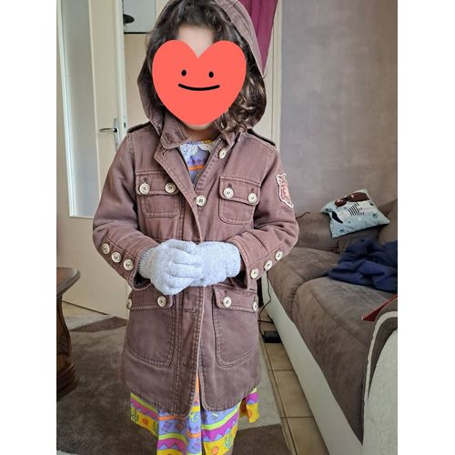 Manteau Marron Dpam 4 Ans