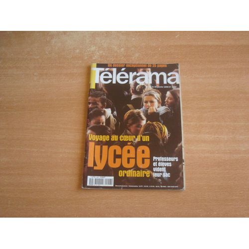 Magazine Télérama (Janvier 1999)