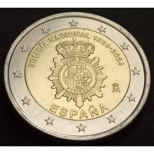 2 Euro 2024 Espagne (200 Ans De La Police Nationale)