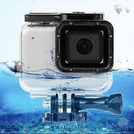 GP452 Boîtier étanche + Touch Back pour GoPro HERO7 Blanc / Argent