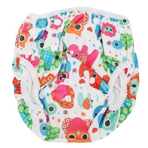 Couche De Bain Bébé Dessin Animé Motif Floral Lavable Imperméable Unisexe Couche Bébé Xld20