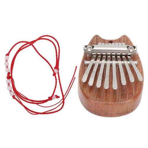8 Ton Kalimba Mini Pouce Piano Enfants Cadeau Outdoor Loisirs Instruments Cat Oreille Forme
