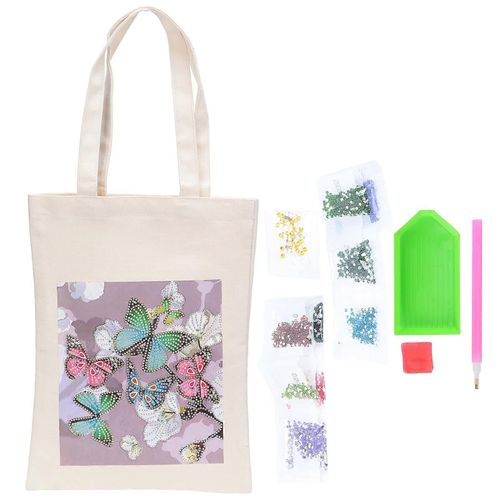 Sac Fourre-Tout Pour Peinture Diamantée,Sac Fourre-Tout Avec Poignées,Ensemble D'outils Bb025