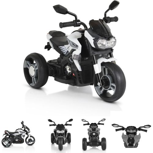 Ksfal-Moto Électrique Pour Enfants Colombo Phare Deux Moteurs Mp3,Jusqu'à 7 Km/H,Coloris: