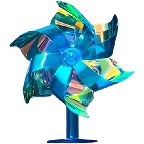 Ksfal-Moulin À Vent Pour Tricycle¿Vélo Moulin À Vent Pour Tricycle|Roue À Vent Rotative|Scooter Électrique Coloré|Équipement D'équitation Tactile Confortable Pour Moto,Maison Et Tableau De Bord De