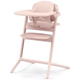 Pack Chaise Lemo 3 En 1 (Chaise + Babyset + Plateau Repas) - Pearl Pink - Cybex Gold