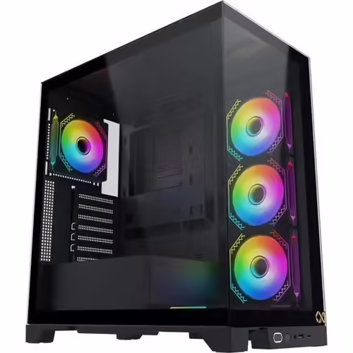 Boitier PC Moyen Tour ATX Xigmatek Endorphin Ultra RGB avec panneaux vitrés - Noir