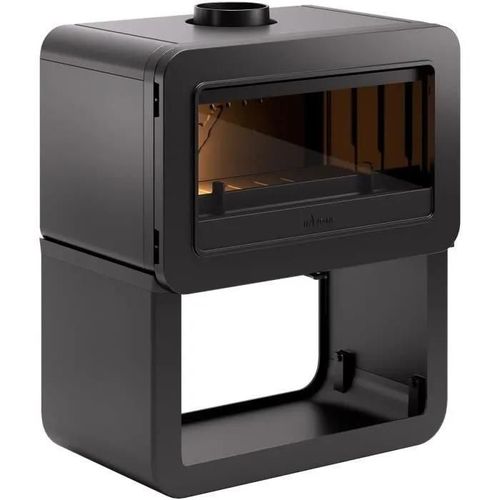Invicta - Poêle à bois wilson sur banc raccordable p648224