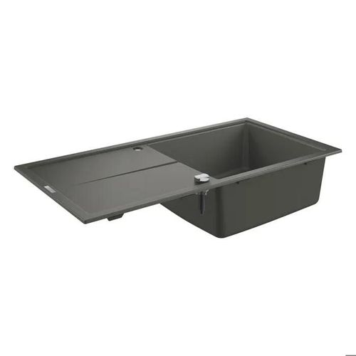 Évier K400 GROHE 31641AT0 1 bac + 1 égouttoir - 100 cm - gris granite