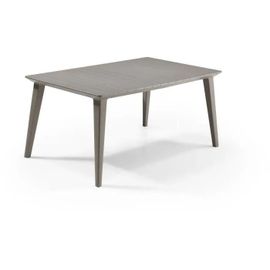 Table Design Contemporain 160cm Cappucino - Allibert By Keter- 6 Personnes - Lima