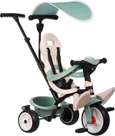 Subzonal-Life - Tricycle Baby Balade - Evolutif 3 En 1 - Poignée Parentale Réglable - Frein De Parking - Pare Soleil Anti-Uv - Matière Recyclée - A Partir De 10 Mois Jusqu'à 3 Ans - Fabrication Espag
