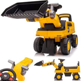 Ksfal-Pelleteuse À Siège Pour Enfants À Partir De 1 An Avec Compartiment De Rangement Intégré,2 Touches Sonores,À Sable,À Toboggan,À Godet