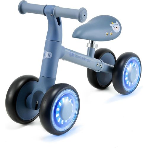 Ksfal-Kinderkraft Cutie Flash Draisienne Mini,Vélo D'apprentissage,Sans Pédales,Roues Eva,Roues Avec Led,En Acier,Design Moderne,Construction Sûre,Pour Enfants À Partir De 12 Mois