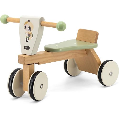 Kalanka-Tricycle En Bois Pour Bébé, Tricycle, Draisienne Pour Bébé, Roues Revêtues De Caoutchouc, Motricité, Développement Cognitif, Design Naturel Confortable, 18 À 36 Mois, Boho Chic