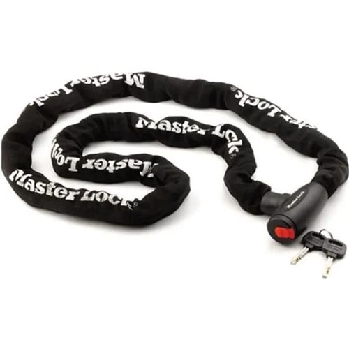 Antivol chaîne à clé - acier cémenté - longueur 2 m - noir MASTER LOCK