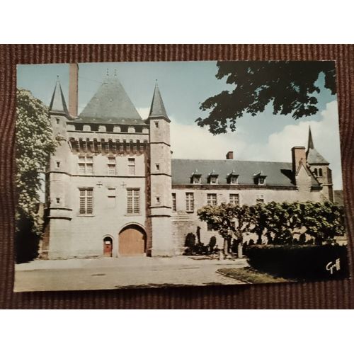 Carte Postale Colorée "Les Châteaux De La Loire"Vintage Années 90.