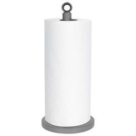 Porte Rouleaux Essuie Tout Effet Pierre Avec Base Lourde Stable Cheffinger Gris