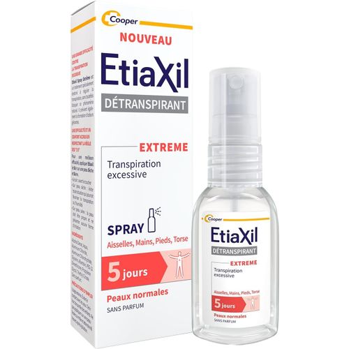 Déodorant Anti-Transpiration 5 Jours ¿ Spray 30ml Pour Aisselles, Pieds Et Torse 