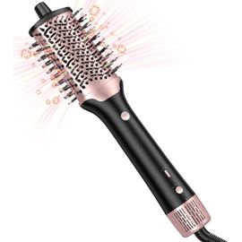 Ksfal-Brosse Cheveux Haute Vitesse 100.000 Tr/Min,Brosse Soufflante 4 En 1,Brosse À Air Chaud À Ions 1400 W Avec Bouton D'air Froid,Pour Tous Types De Cheveux (60/80/105 ¿)