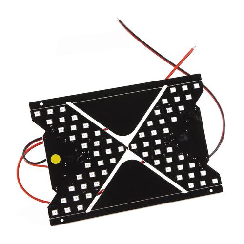 Lot De 2 Flèches Led Séquentielles Jaunes 33 Smd Pour Clignotants De Rétroviseurs Latéraux De Voiture