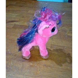 Peluche  My Little Pony  Ruby The Pink Pony Yeux Scintillants  ..